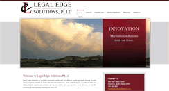 Desktop Screenshot of legaledgesolutions.com